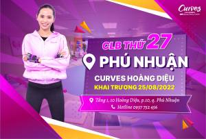 Mừng khai trương Curves HOÀNG DIỆU – Phú Nhuận
